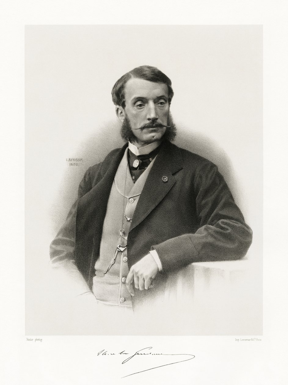 Charles Baron de Guéronnière, 1865-66 by Jean Baptiste Adolphe Lafosse