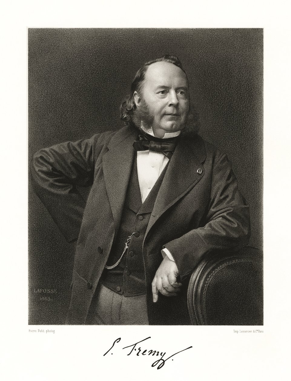 Edmond Fremy, 1865-66 by Jean Baptiste Adolphe Lafosse