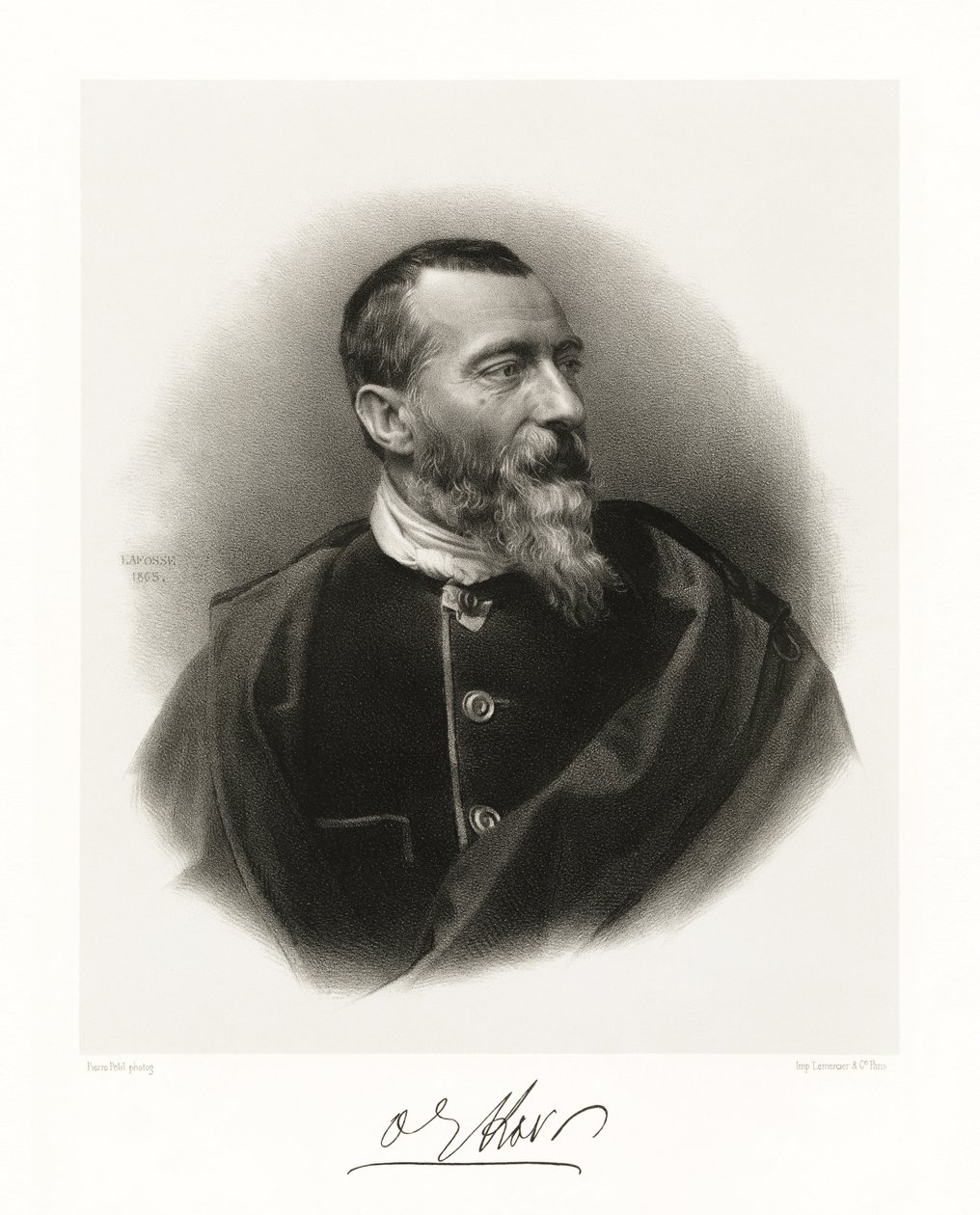 Jean Baptiste Alphonse Karr, 1865-66 by Jean Baptiste Adolphe Lafosse