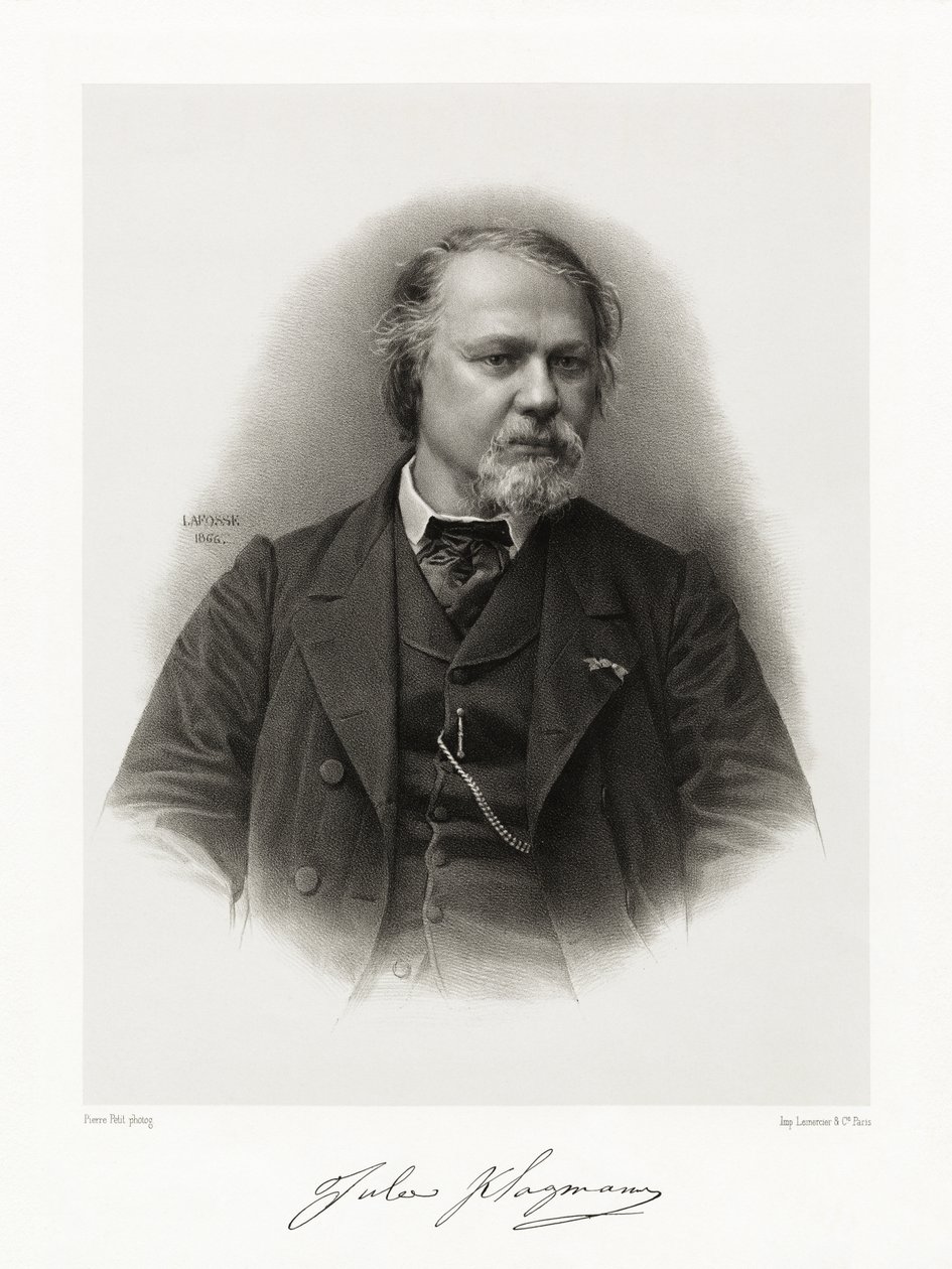 Jean Baptiste Jules Klagmann, 1865-66 by Jean Baptiste Adolphe Lafosse