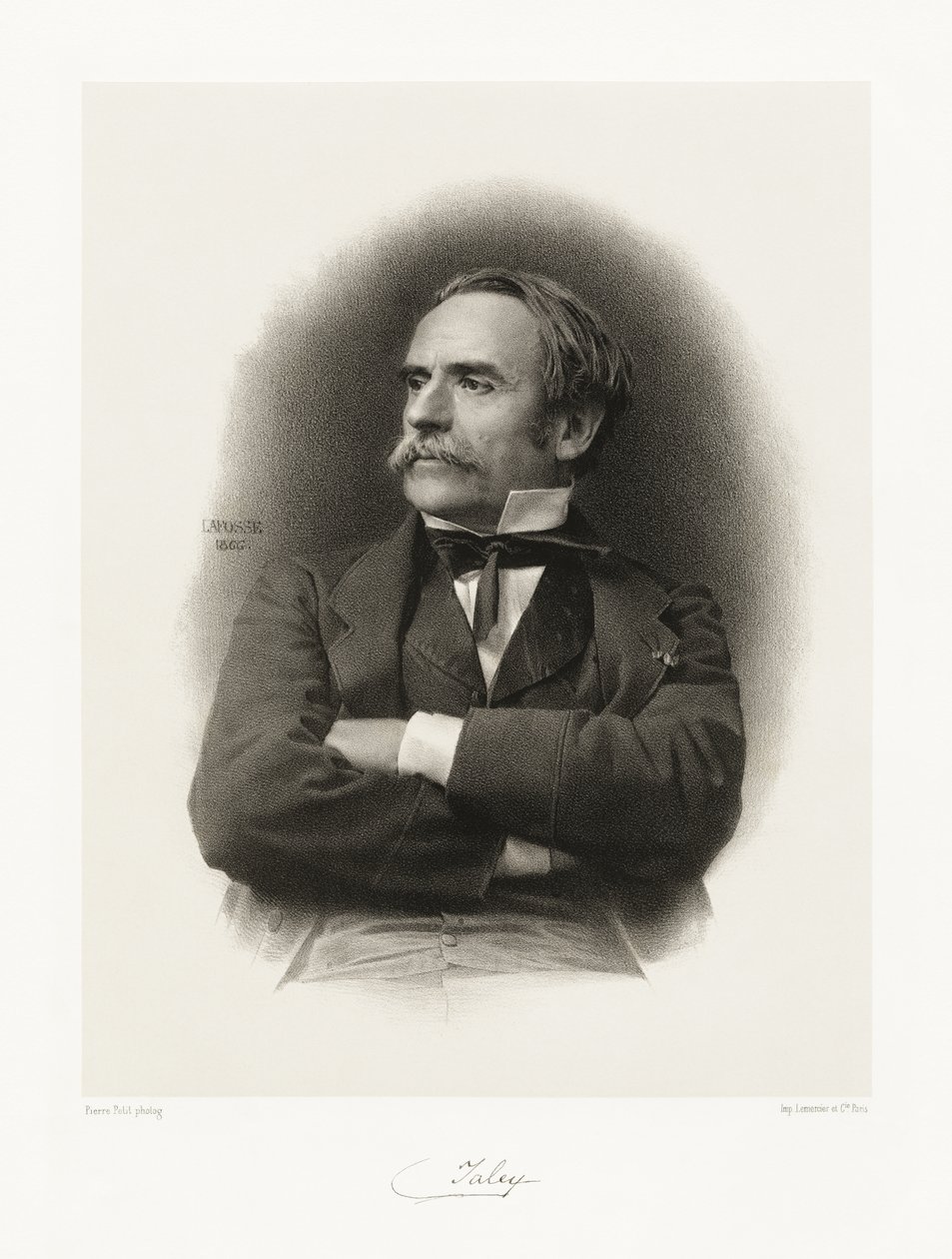 Jean Louis Jaley, 1865-66 by Jean Baptiste Adolphe Lafosse