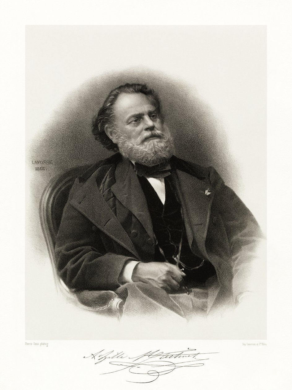 Louis Achille Martinet, 1865-66 by Jean Baptiste Adolphe Lafosse