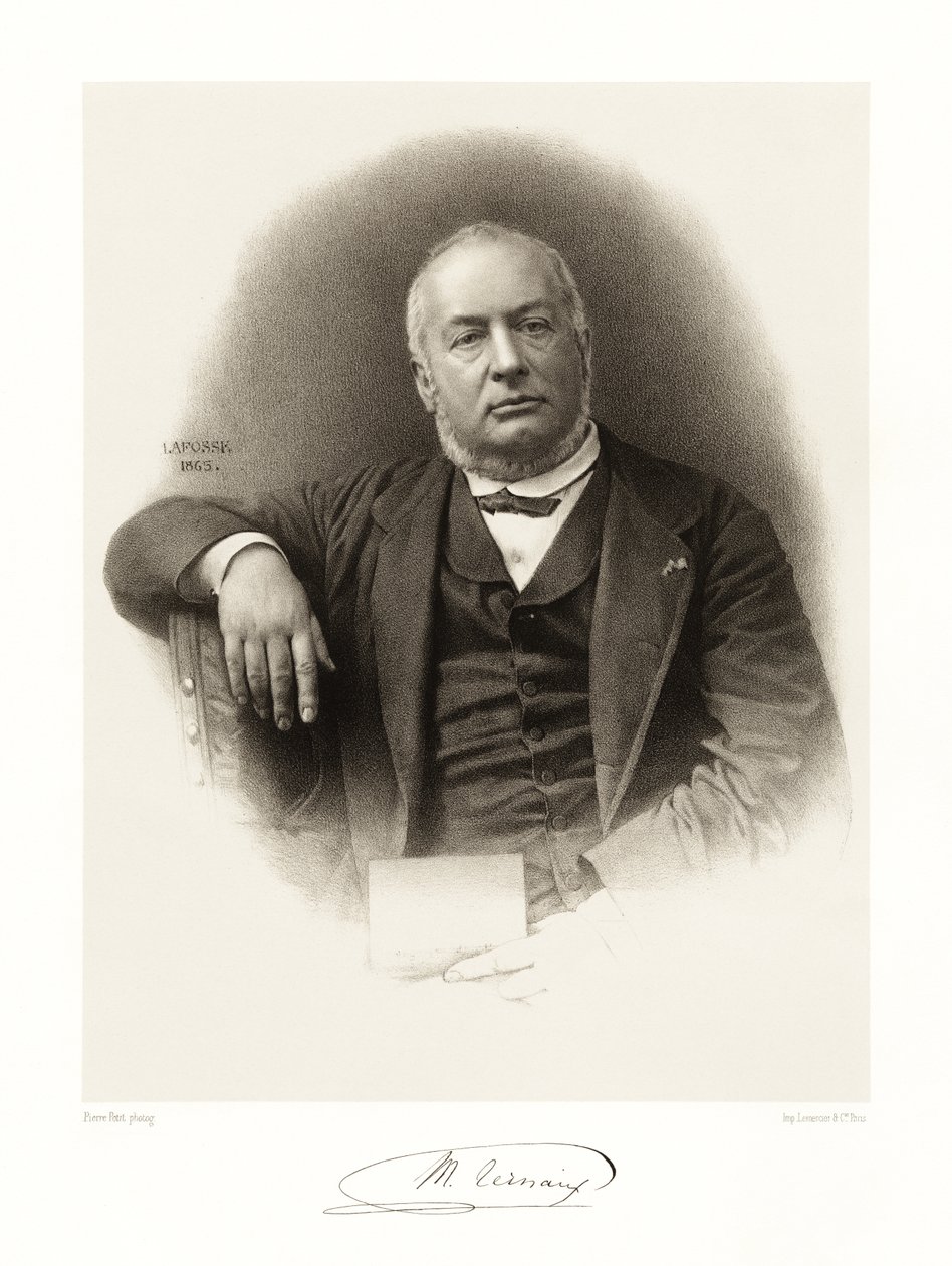 Louis Mortimer Ternaux, 1865-66 by Jean Baptiste Adolphe Lafosse