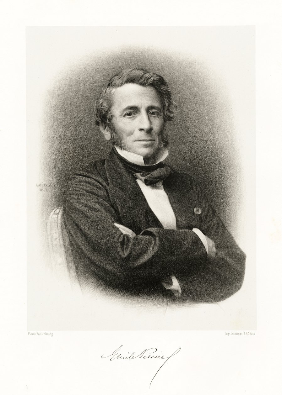 Émile Pereire, 1865-66 by Jean Baptiste Adolphe Lafosse
