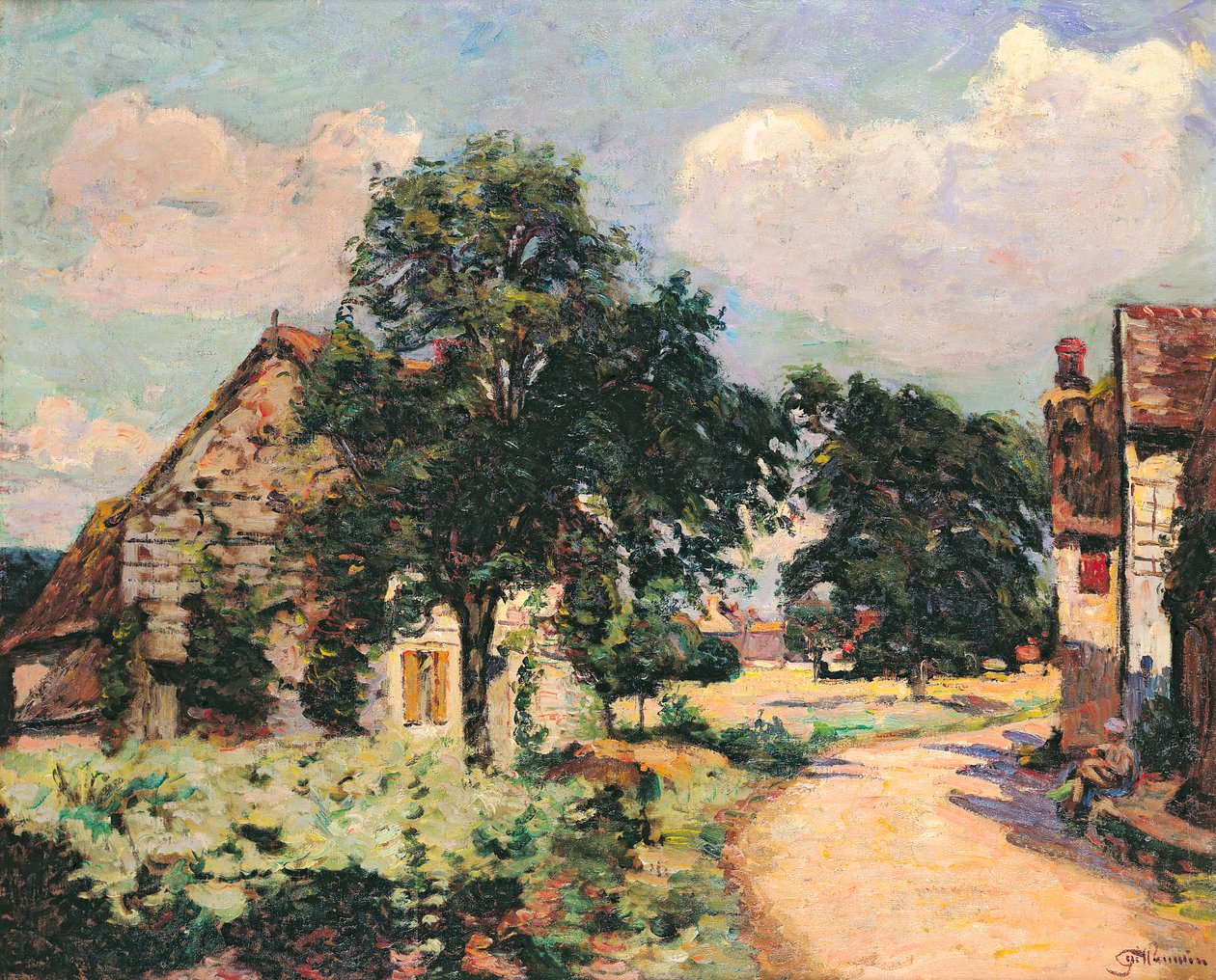 Güneşin Etkisi by Jean Baptiste Armand Guillaumin