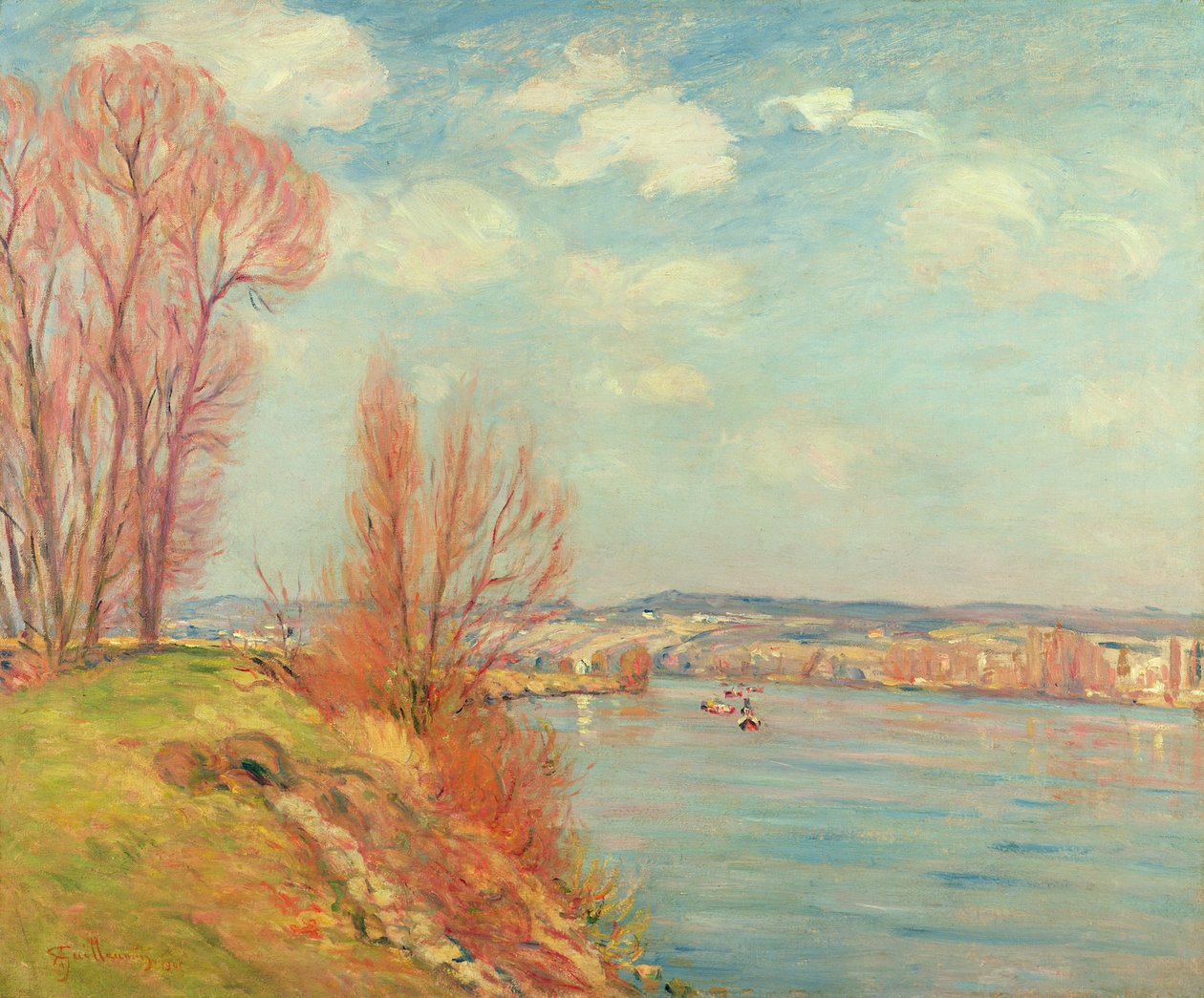 Körfez ve Nehir, 1901 by Jean Baptiste Armand Guillaumin