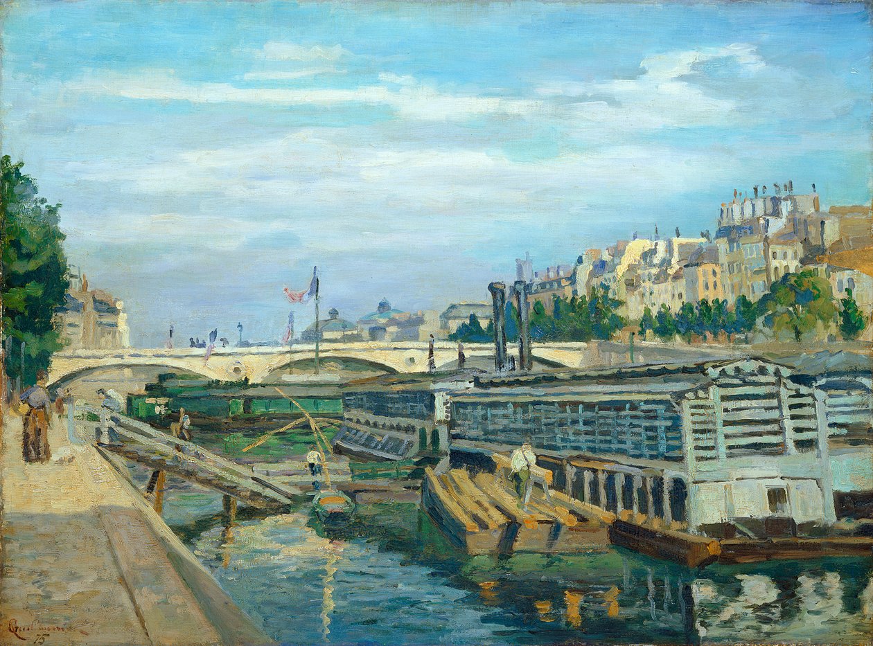 Louis Philippe Köprüsü, 1875 by Jean Baptiste Armand Guillaumin