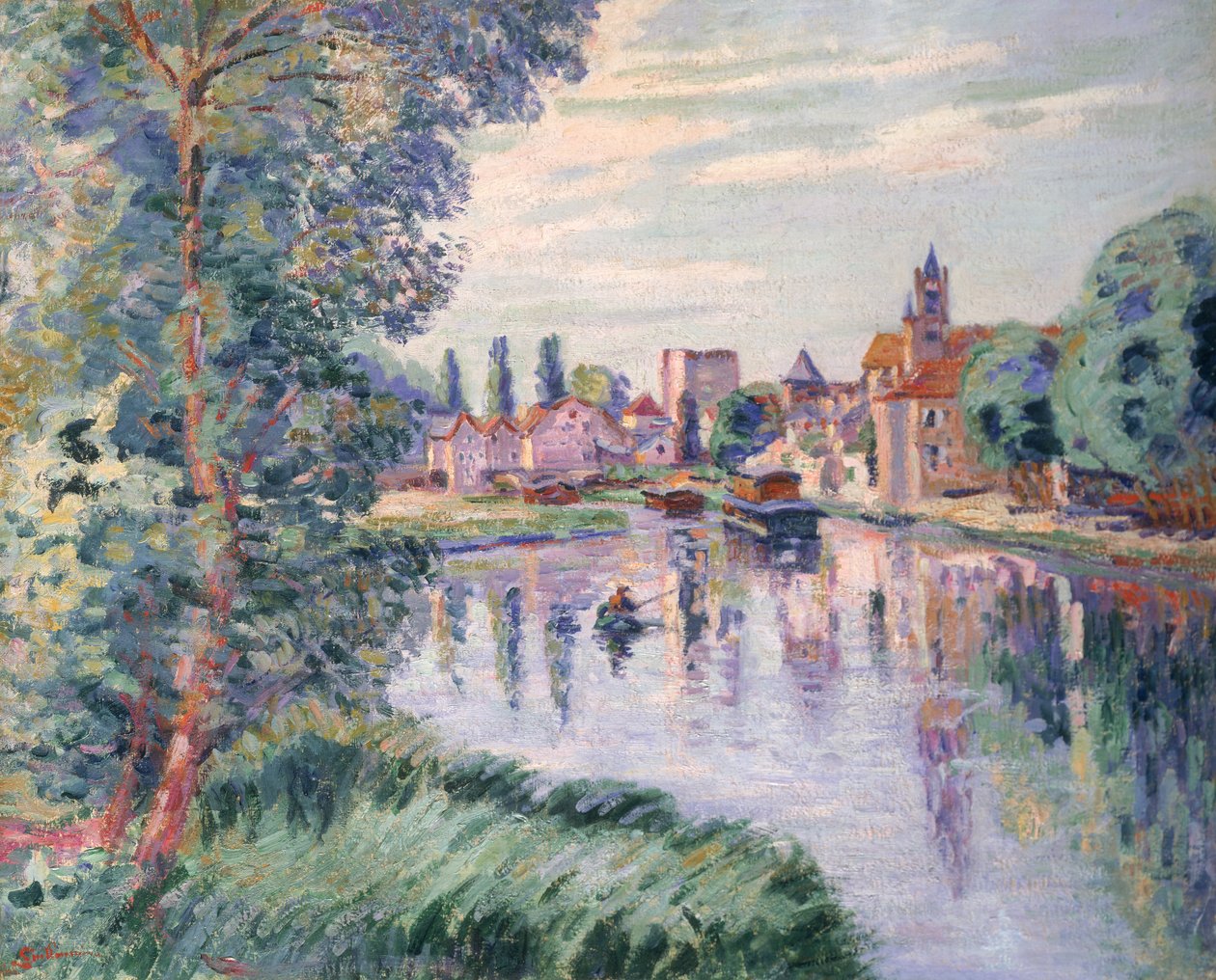 Eski Samois, c.1900 by Jean Baptiste Armand Guillaumin