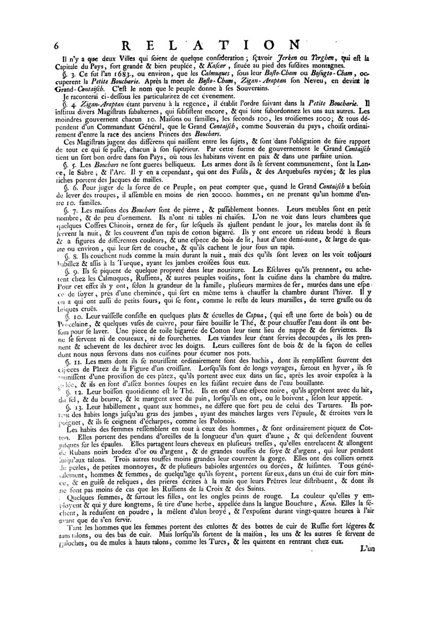 Çin Yeni Atlası, Çin Tartaryası ve Tibet Lahey 1737 by Jean Baptiste Bourguignon d