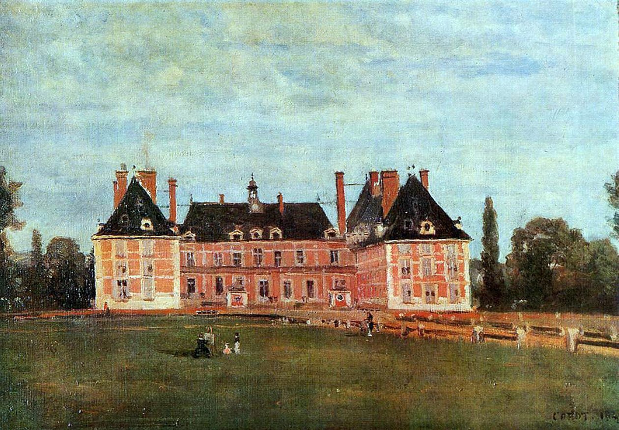 Rosny Kalesi, 1840 by Jean Baptiste Camille Corot