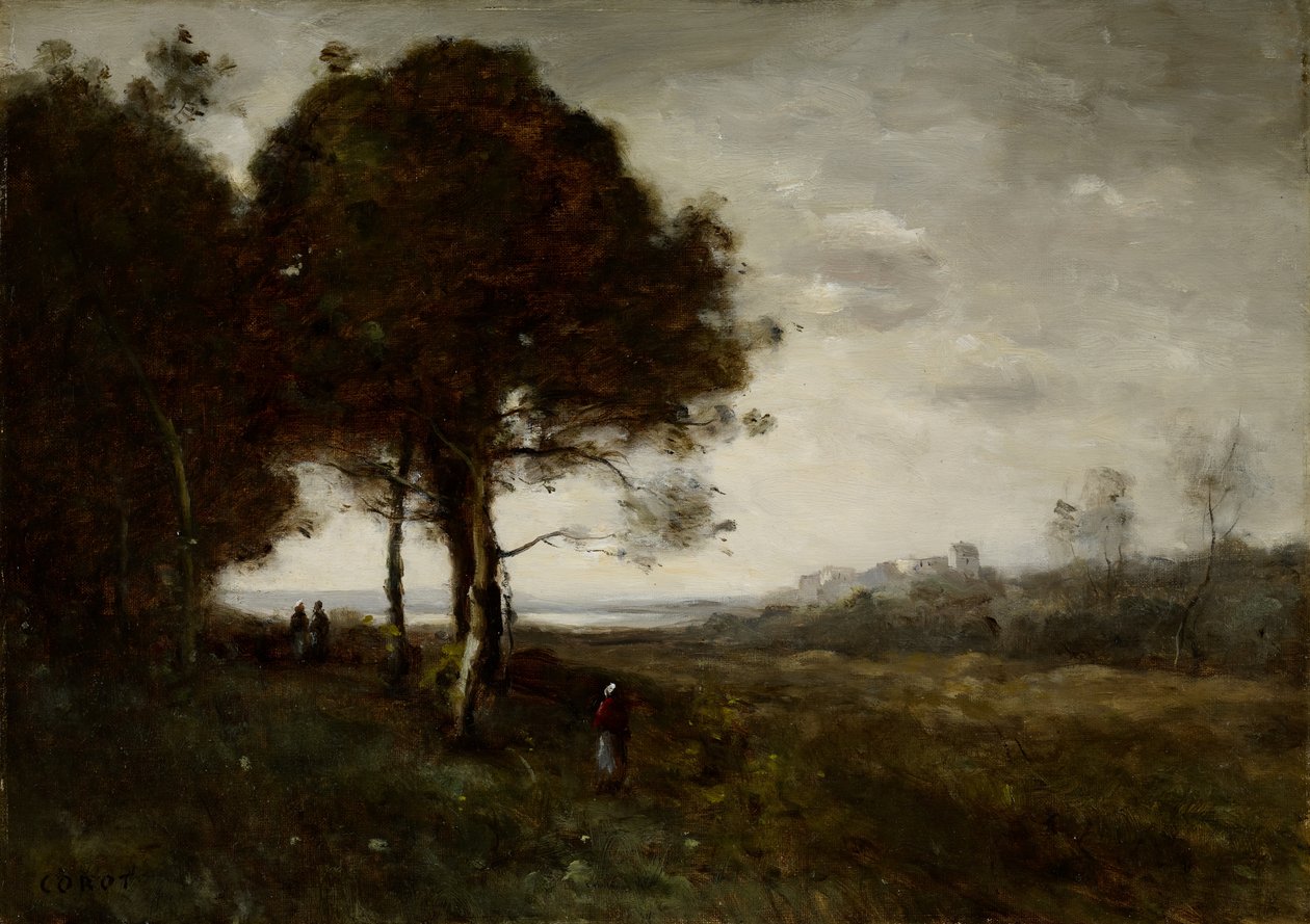 Manzara by Jean Baptiste Camille Corot