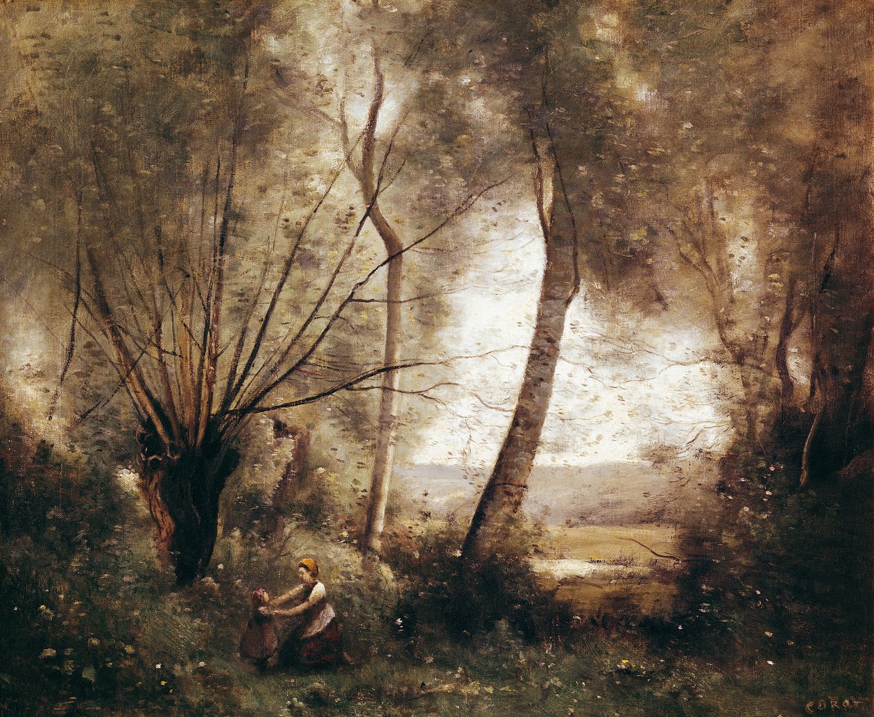 Manzara by Jean Baptiste Camille Corot