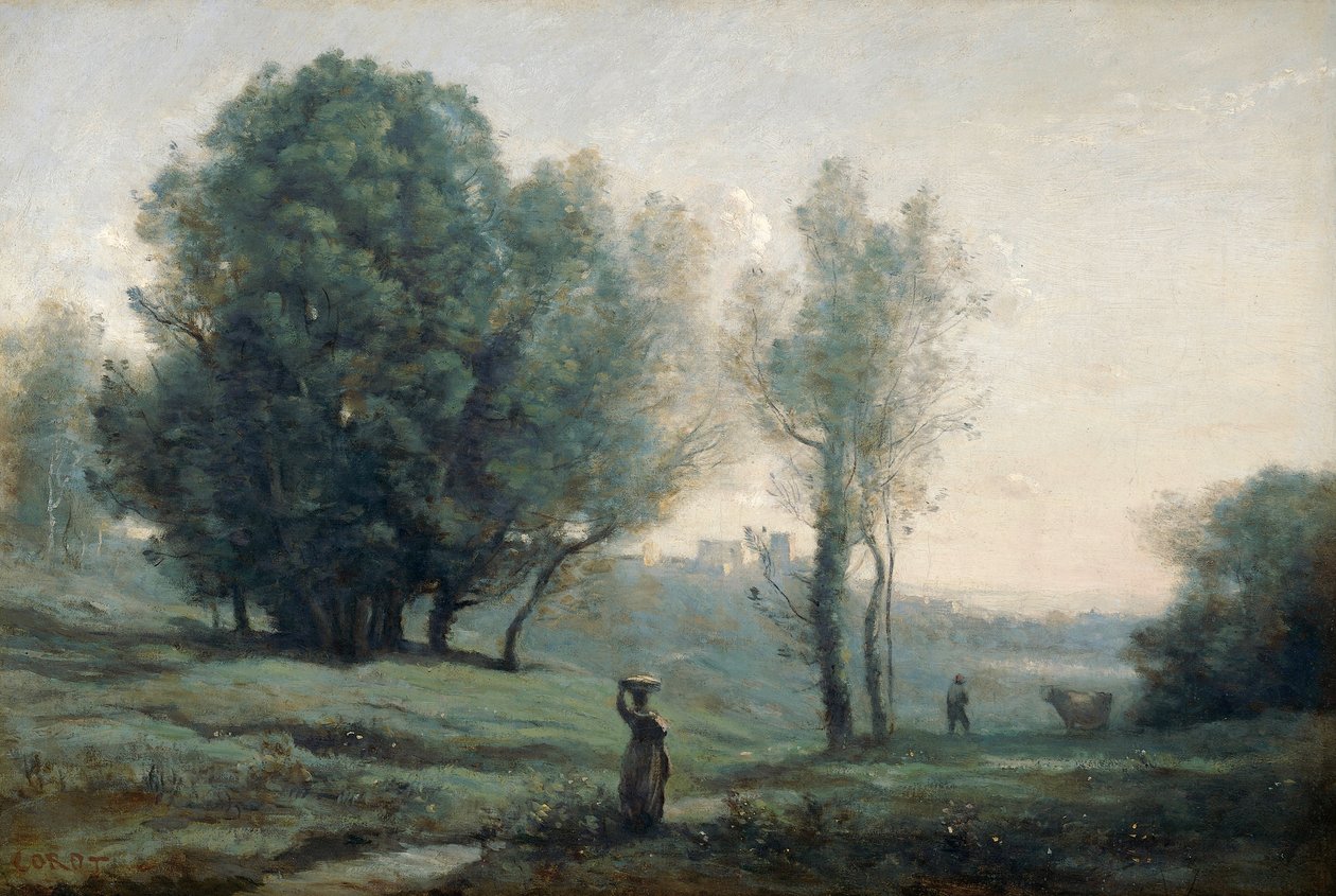 Manzara by Jean Baptiste Camille Corot