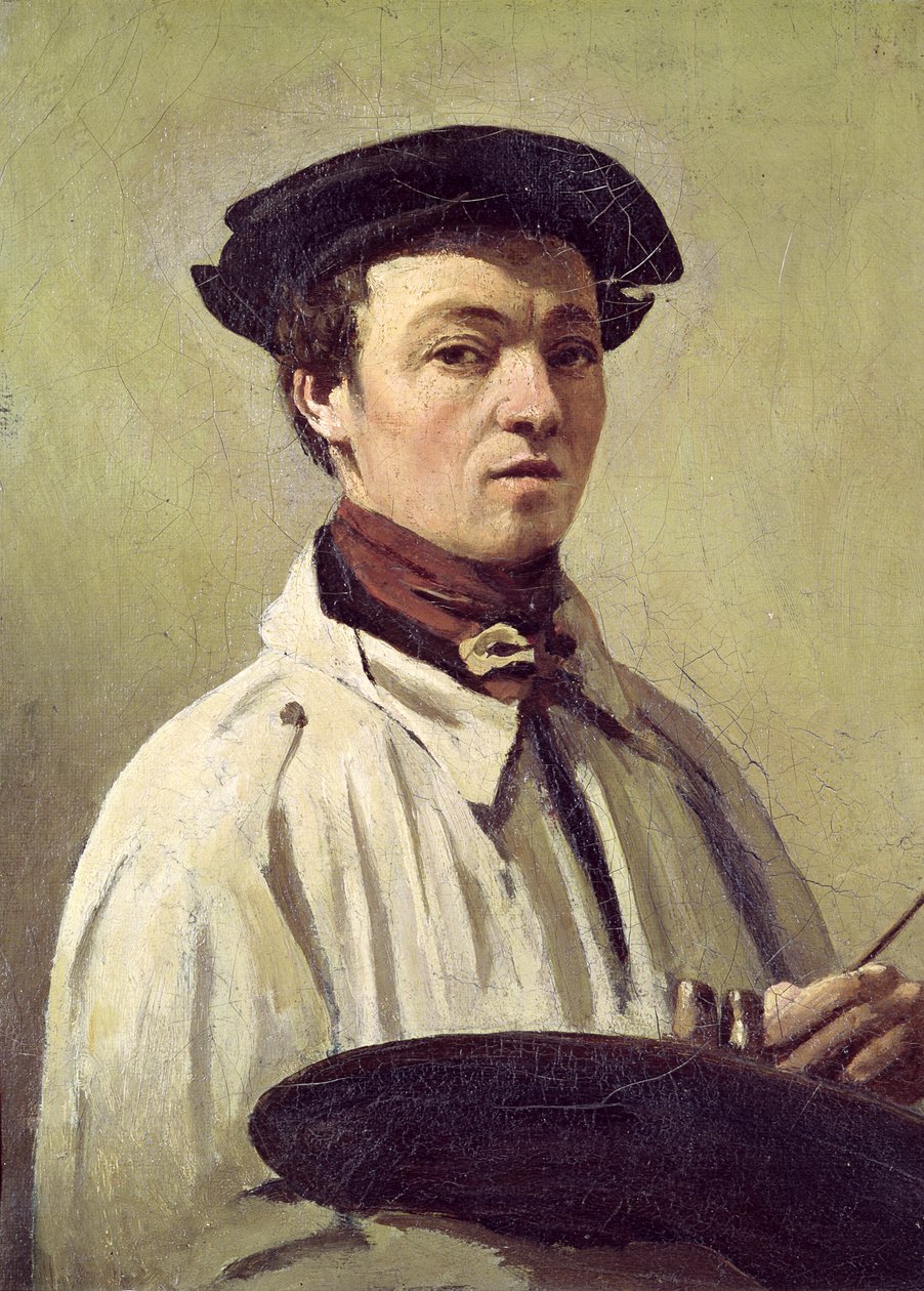 Otoportre, c.1840 by Jean Baptiste Camille Corot