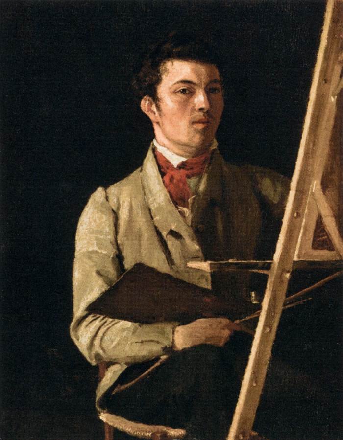 Otoportre by Jean Baptiste Camille Corot