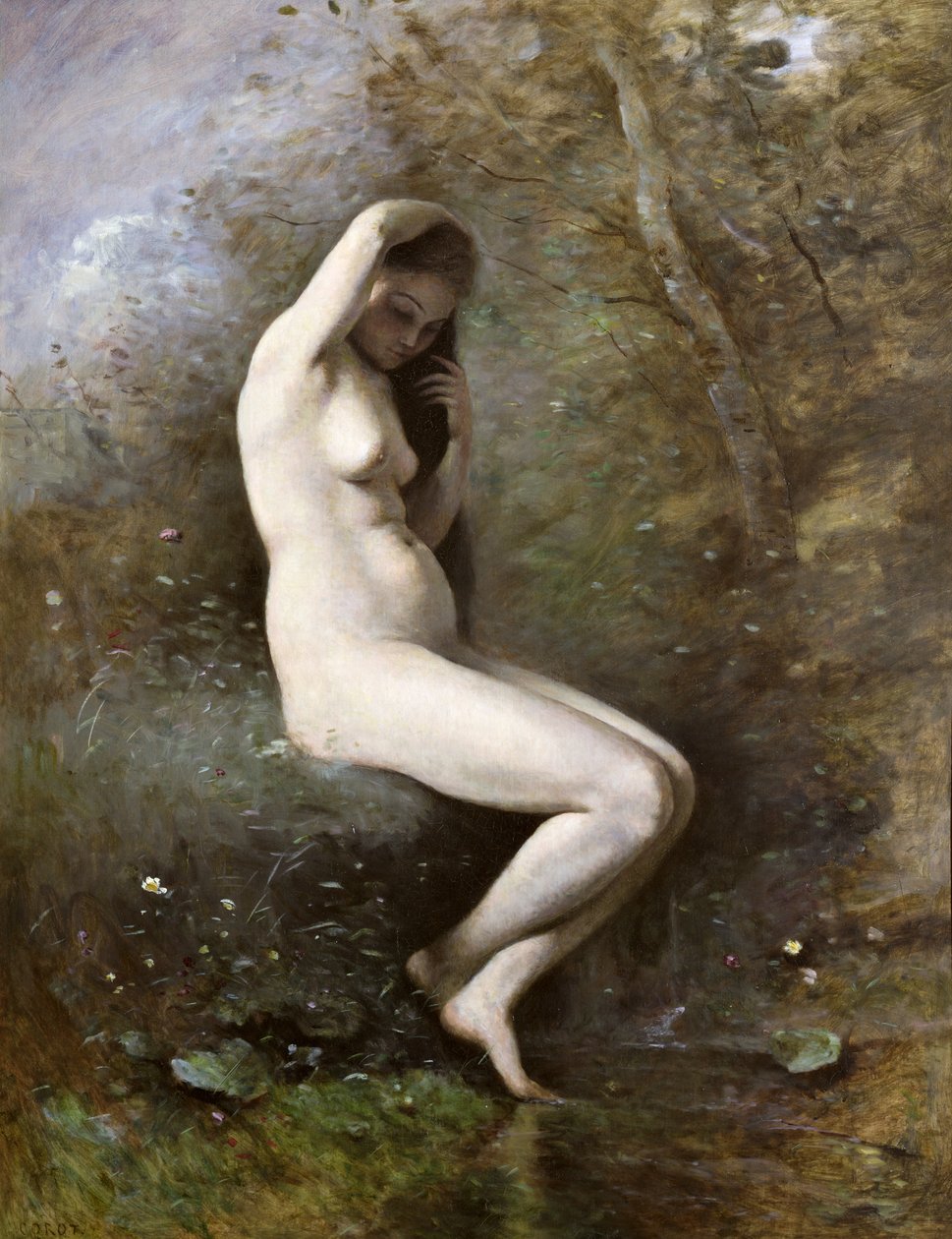 Venüs Banyosu, c.1873-74 by Jean Baptiste Camille Corot
