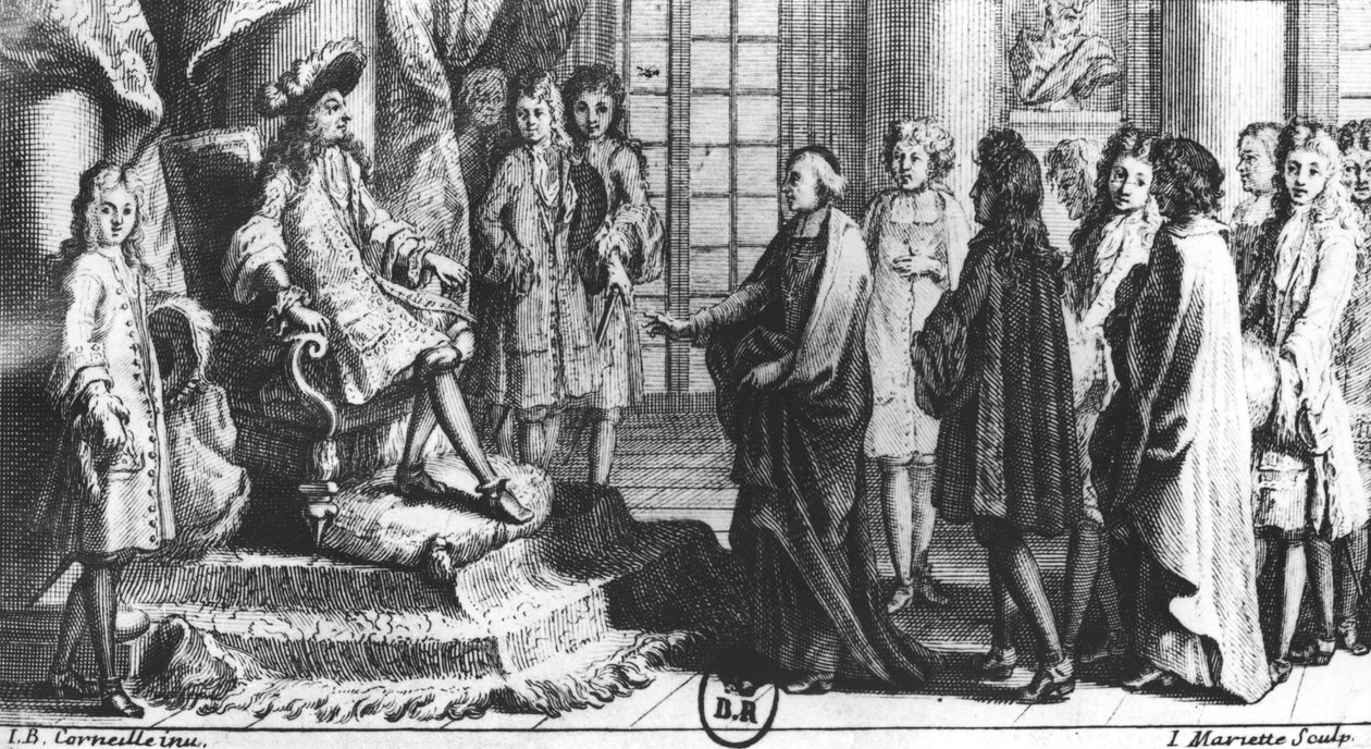 Fransız Akademisi üyeleri, sözlüğü 1694