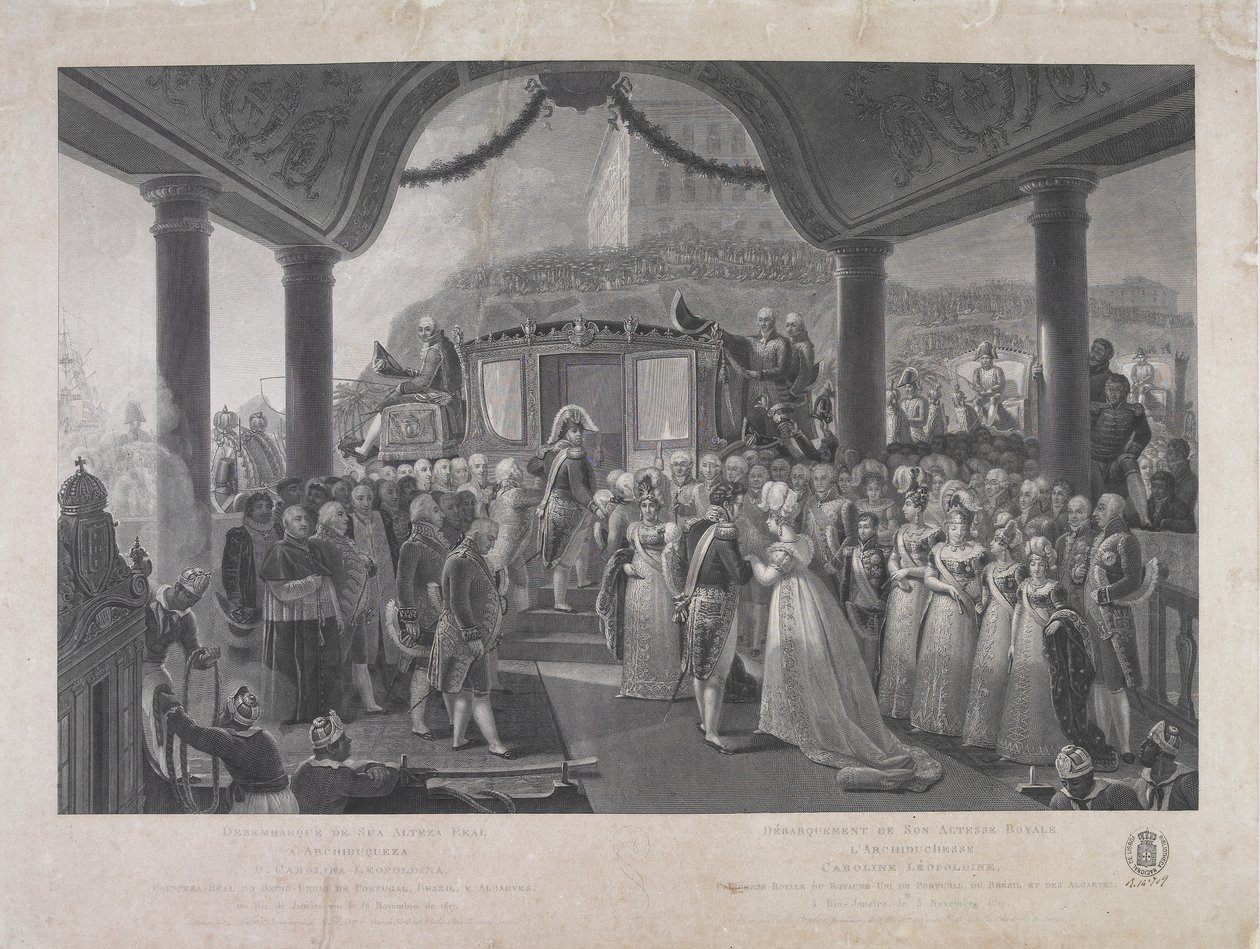 HRH Arşidüşes D. Carolina Leopoldina, Portekiz Birleşik Krallığı, Brezilya ve Algarves Kraliyet Prensesi