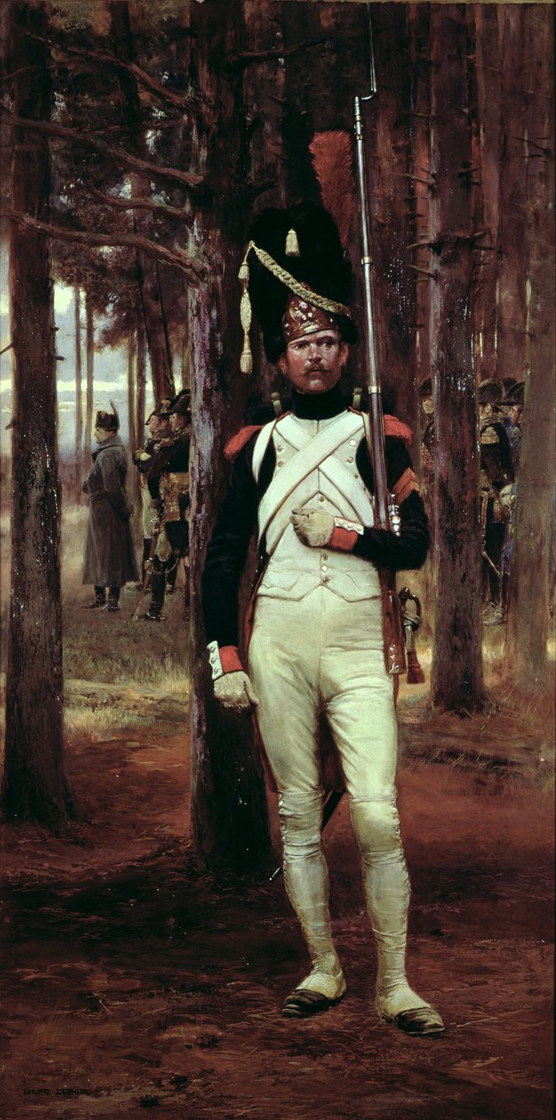 Koruma Muhafızları by Jean Baptiste Edouard Detaille