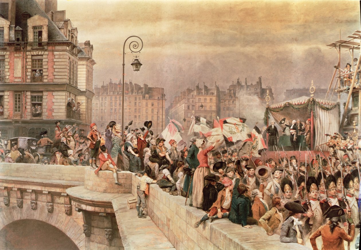 Gönüllülerin Ayrılışı 1792 (wc 1907 kağıt üzerinde) by Jean Baptiste Edouard Detaille