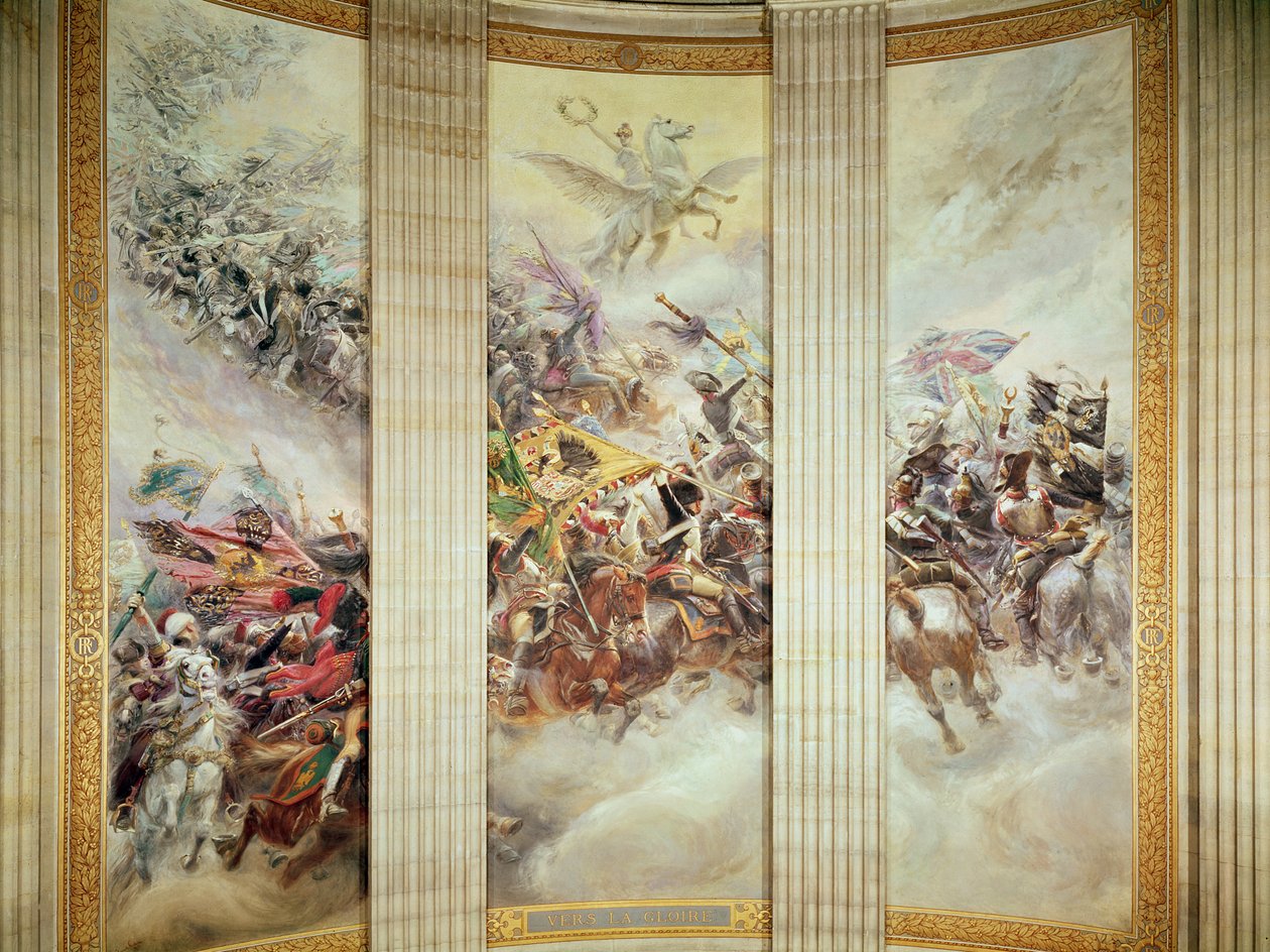 Zafere Doğru (duvar resmi) by Jean Baptiste Edouard Detaille