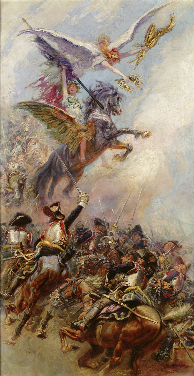 Zafer, 1905 by Jean Baptiste Edouard Detaille
