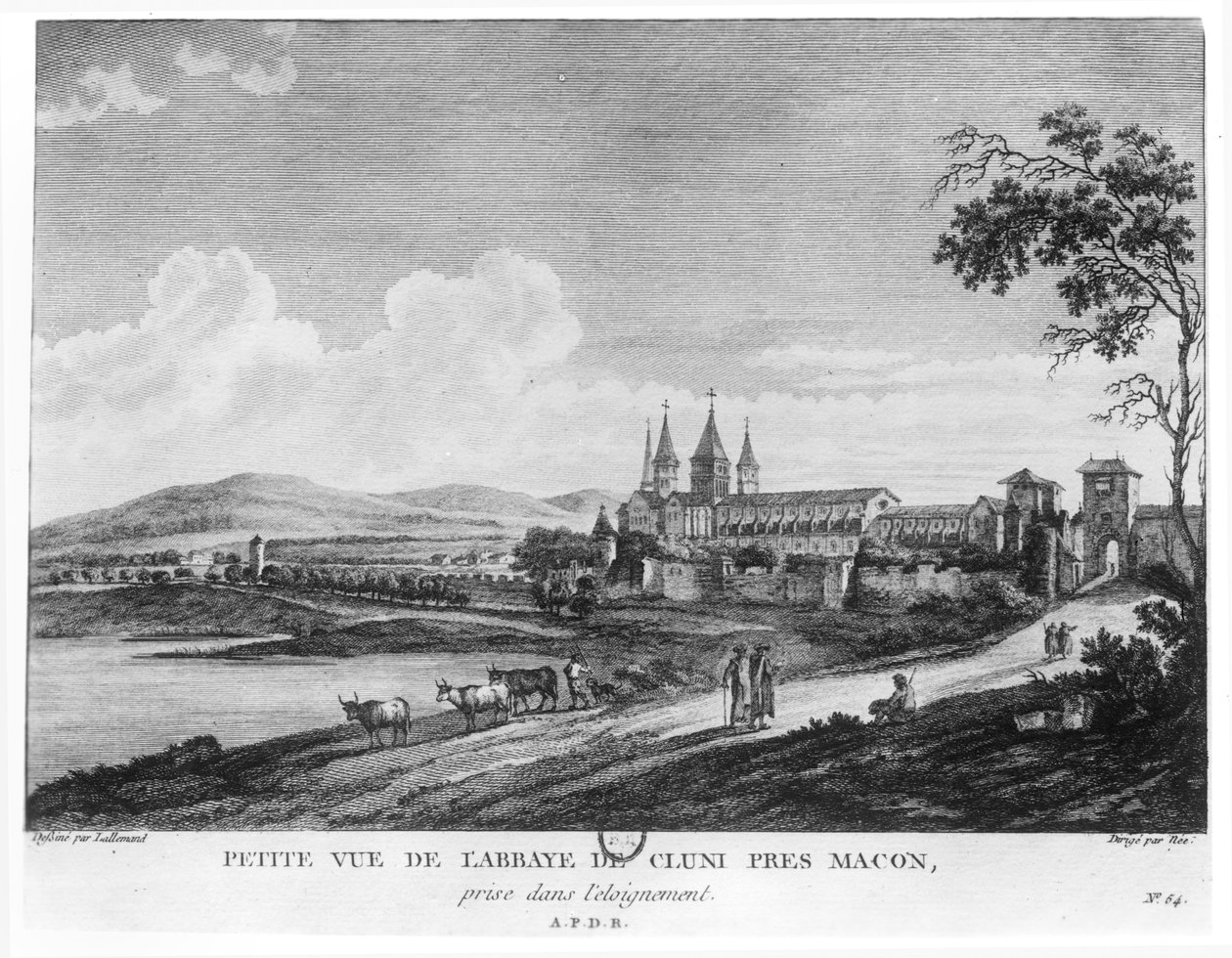 Francois Denis Nee (1732-1817) yönetiminde oyulmuş 