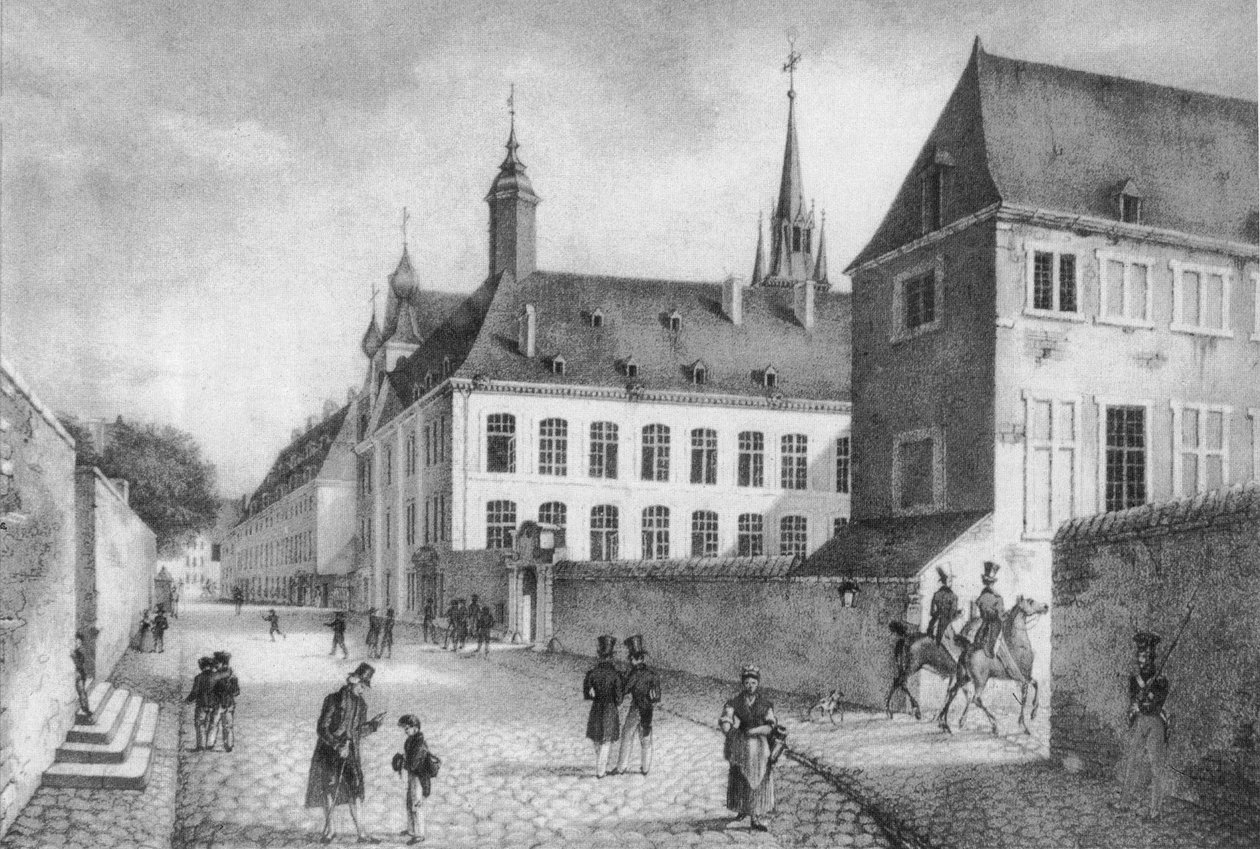 Kraliyet Athenaeum 1828 by Jean Baptiste Madou