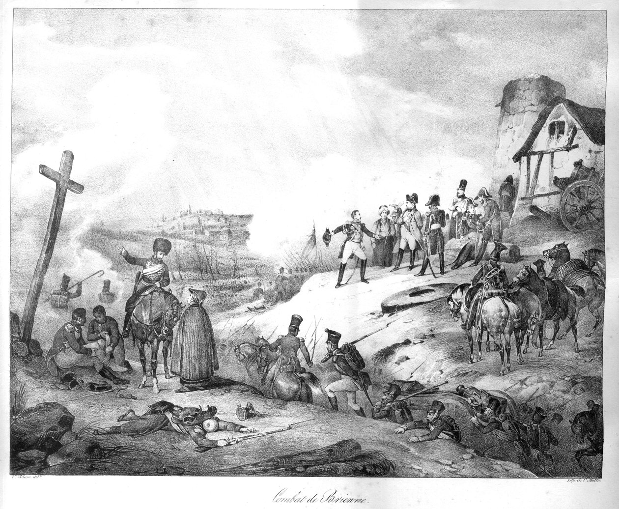 Jean Baptiste Madou litografi tarama başlığı by Jean Baptiste Madou