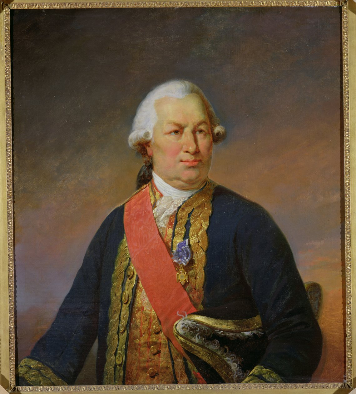 François-Joseph-Paul (1722-88) Grasse Kontu, 1842 by Jean Baptiste Mauzaisse