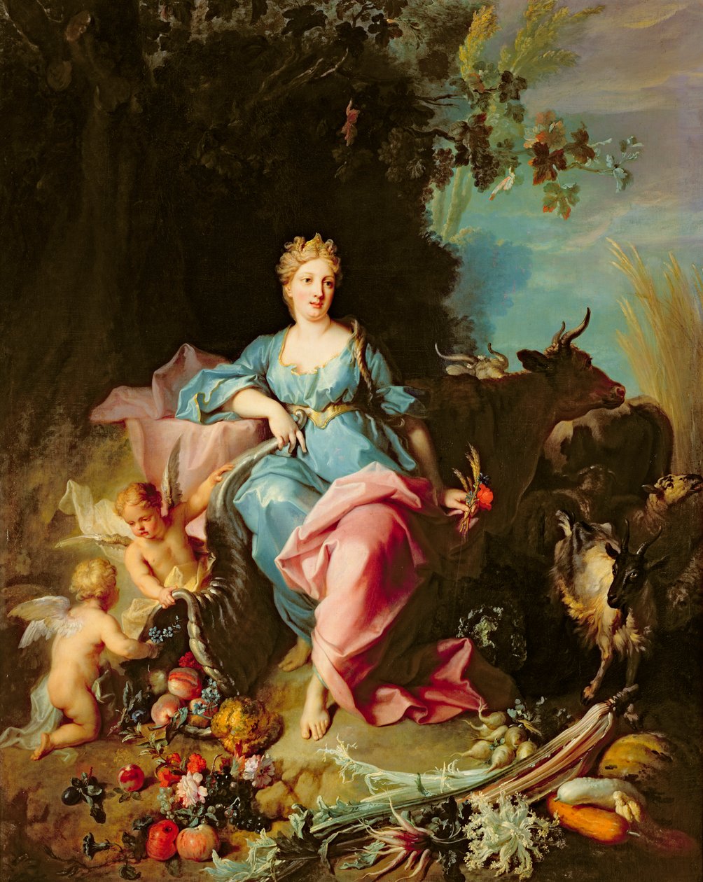 Bolluk, 1719 by Jean Baptiste Oudry