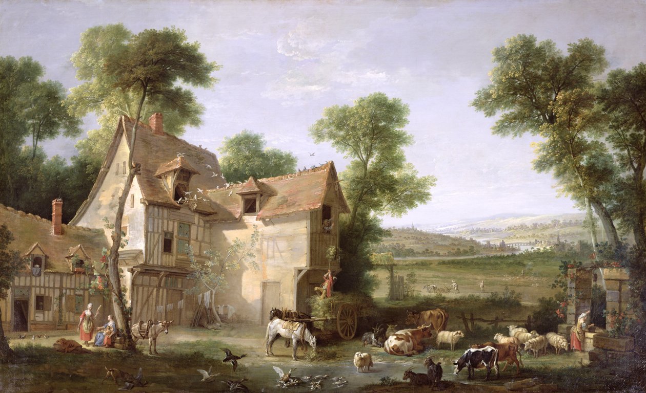 Antoine-Nomper de Caumont (1633-1723) Duke wa Lauzun, nyuma yo gushushanya na Peter Lely (1618-80) by Jean Baptiste Oudry