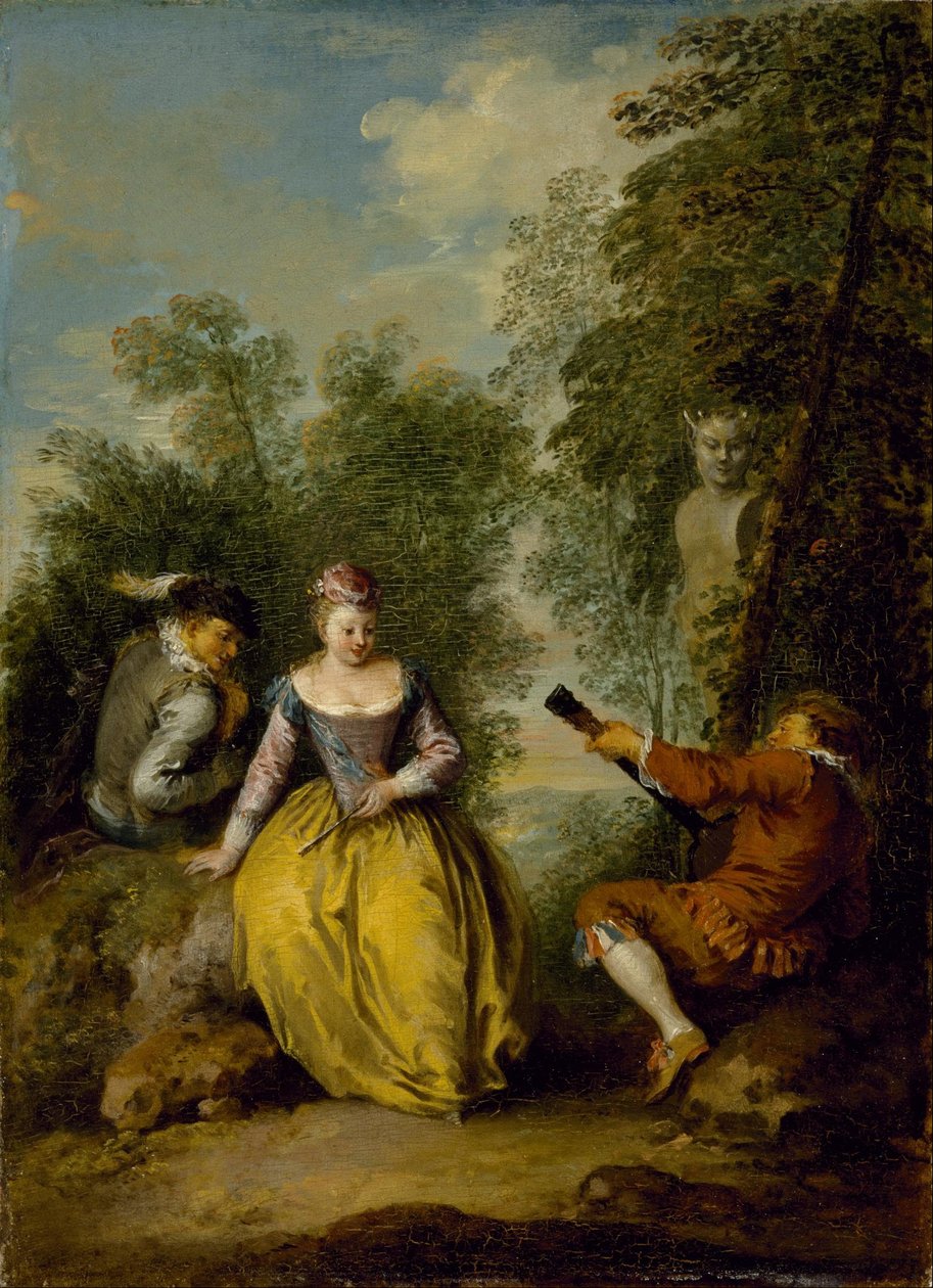 Pastoral Konser by Jean Baptiste Pater