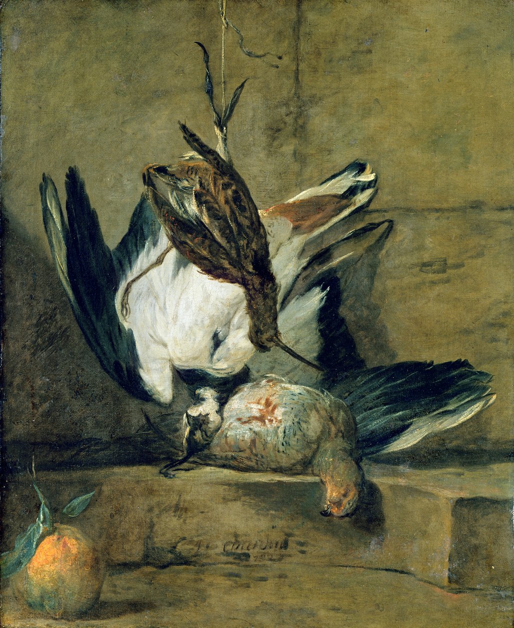 Natürmort, 1732 by Jean Baptiste Simeon Chardin