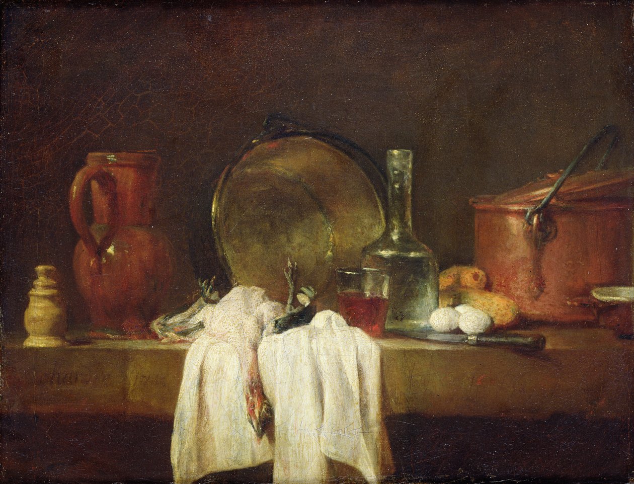 Mutfak Masası by Jean Baptiste Simeon Chardin