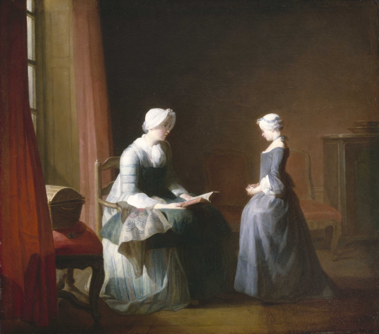 iyi Eğitim by Jean Baptiste Simeon Chardin
