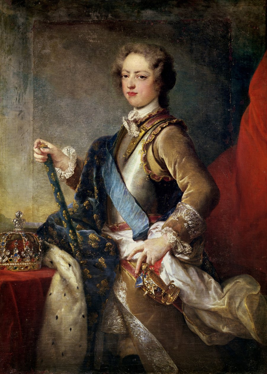 Louis XV (1710-74) 15 yaşında, 1725