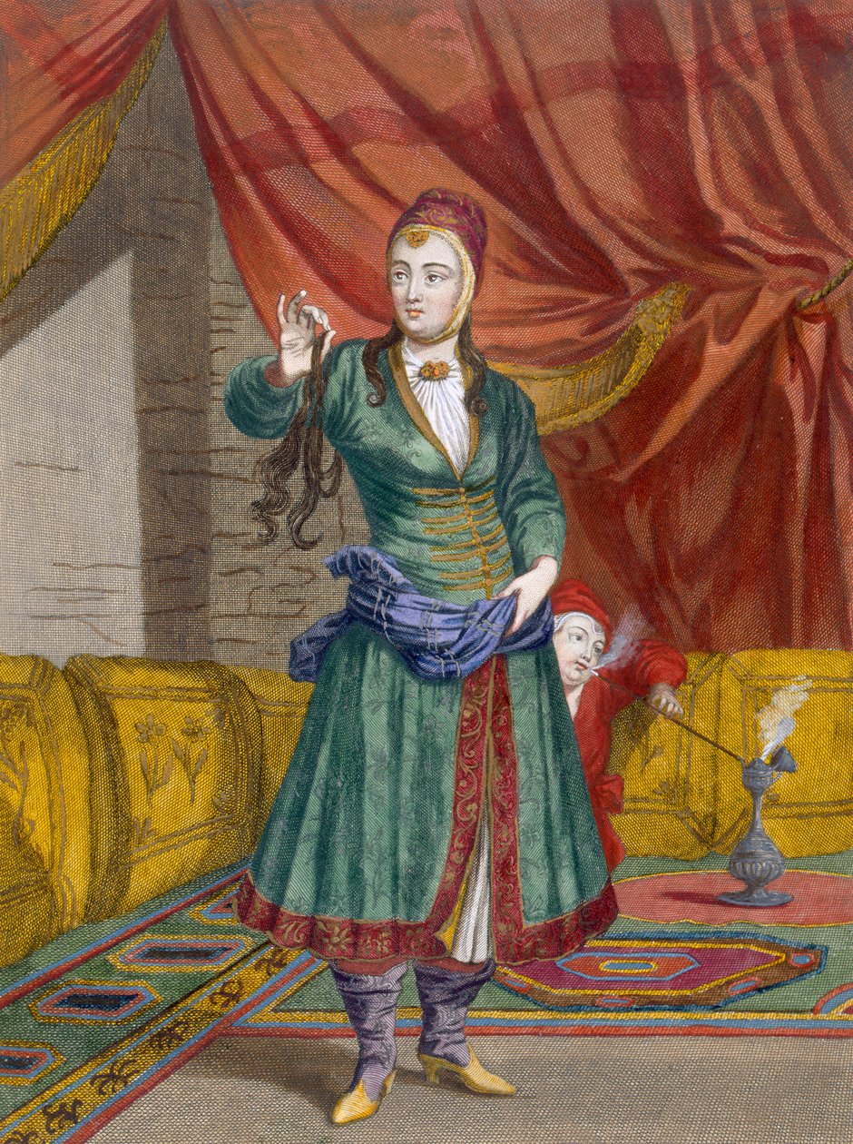 İranlı Bir Kız, c.1708 by Jean Baptiste Vanmour