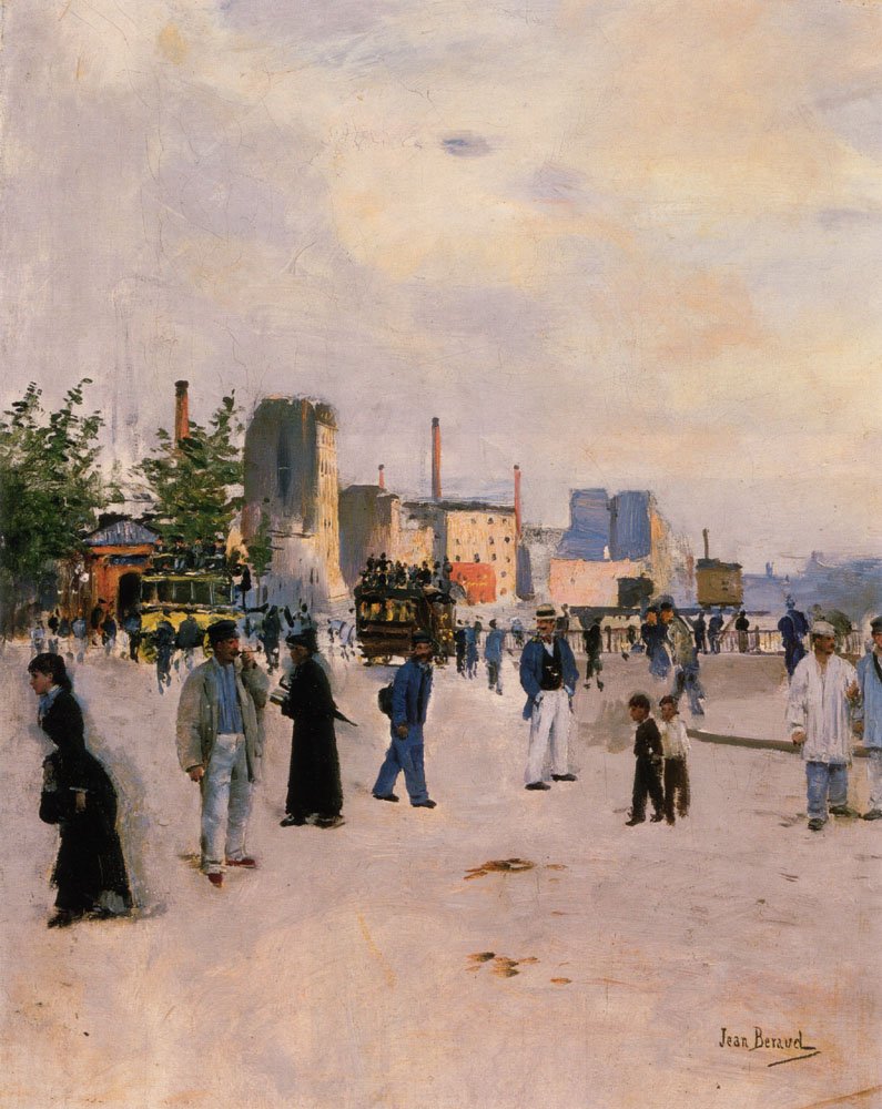 Bir Sabah Yürüyüşü by Jean Beraud