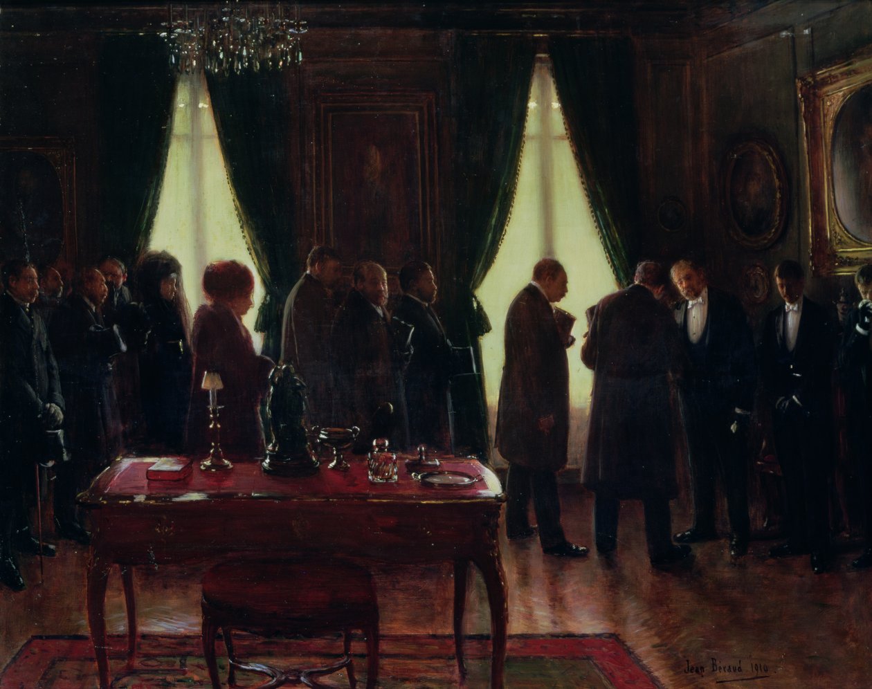 The Widower, 1910  by Jean Beraud