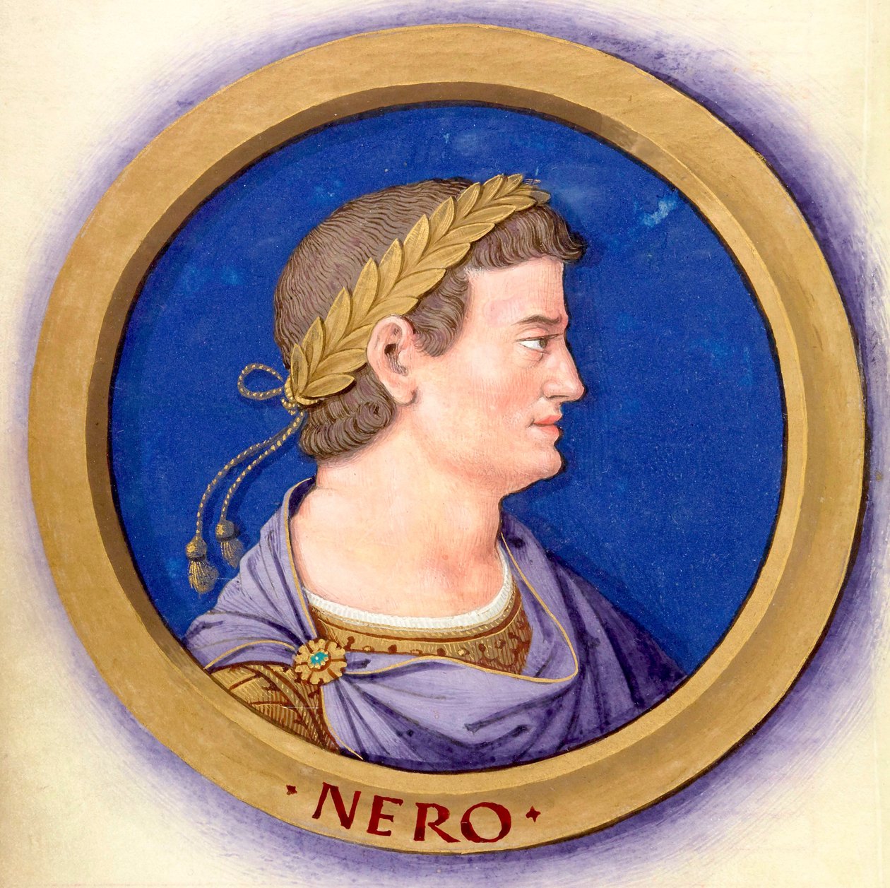 Figürleri 6-Nero ile on iki Sezar