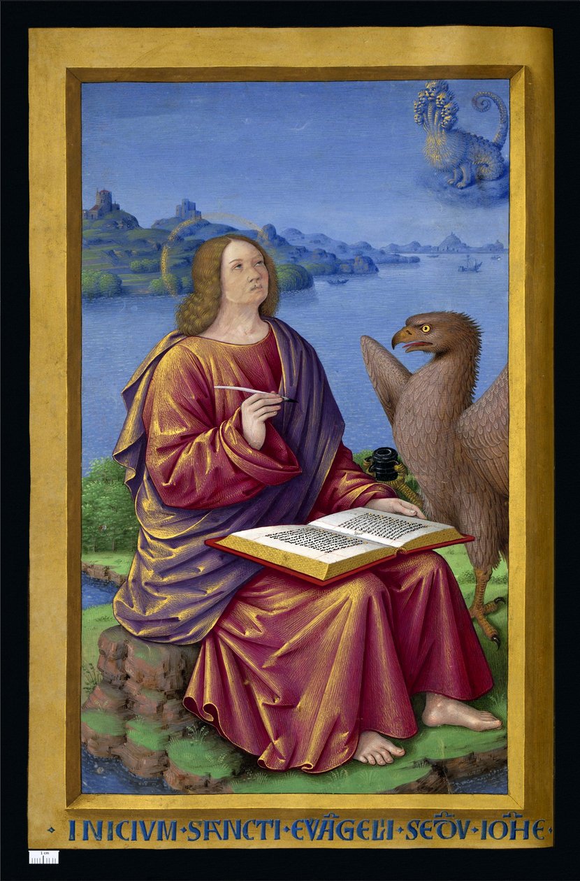Evangelist John by Jean Bourdichon