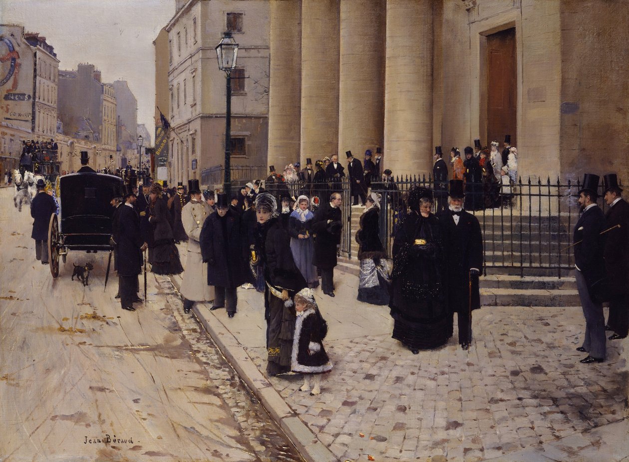 Saint-Philippe-du-Roule Kilisesi, Paris by Jean Beraud