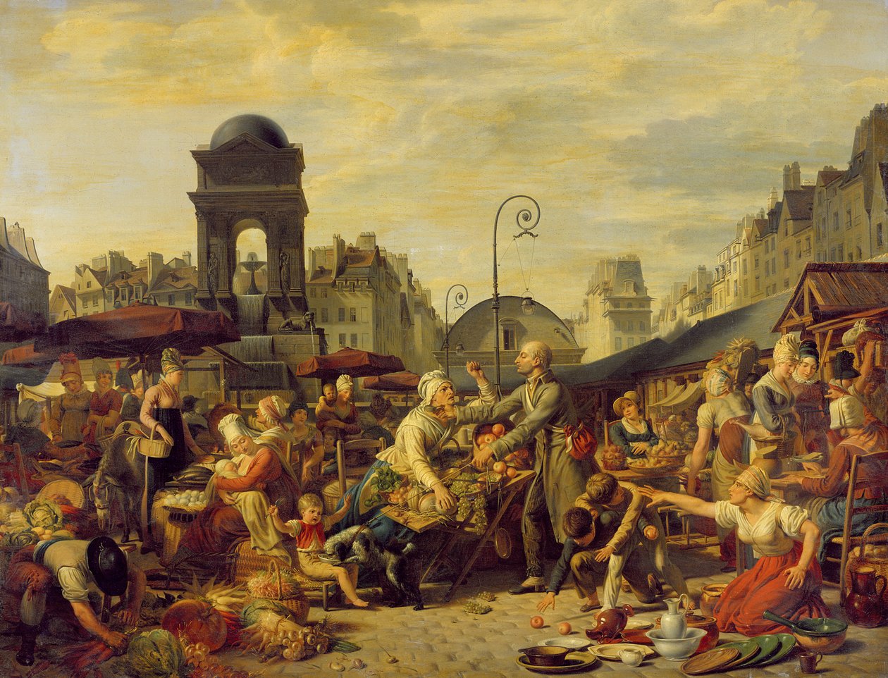 Masumların Yürüyüşü, c.1814 by Jean Charles Tardieu