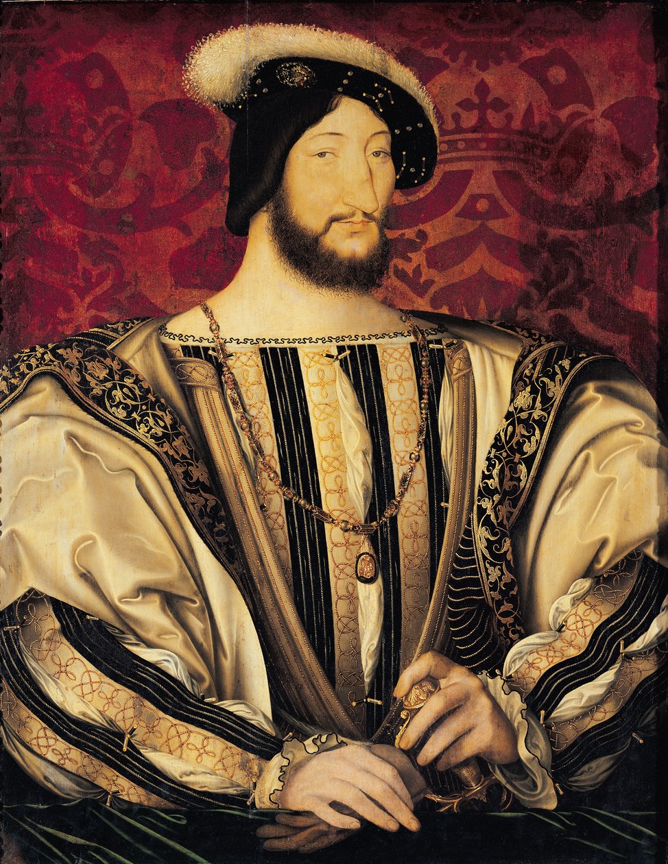 François I (1494-1547) by Jean Clouet