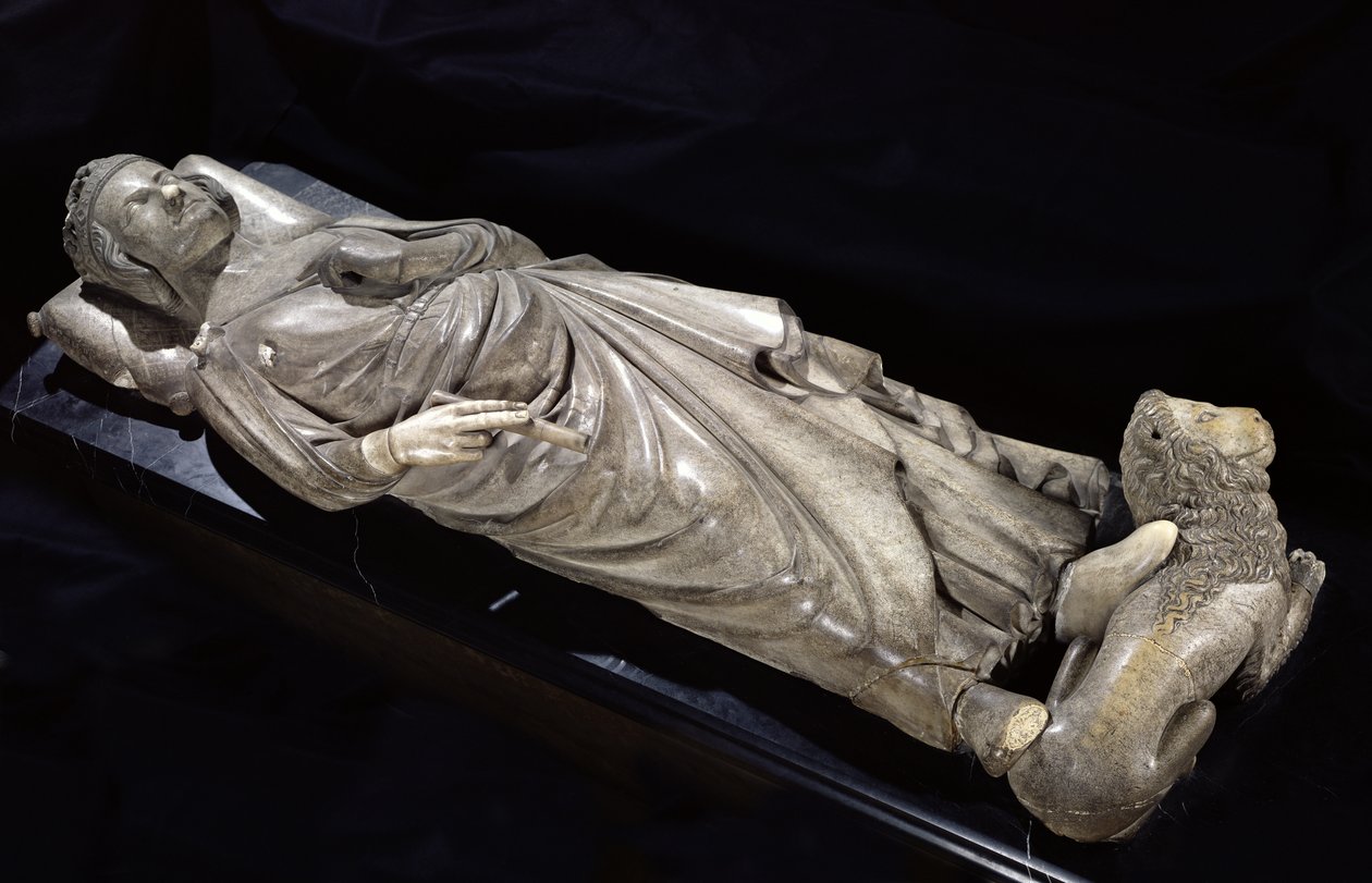 Philippe III Mezarı (1245-85) Cesur (mermer) by Jean D