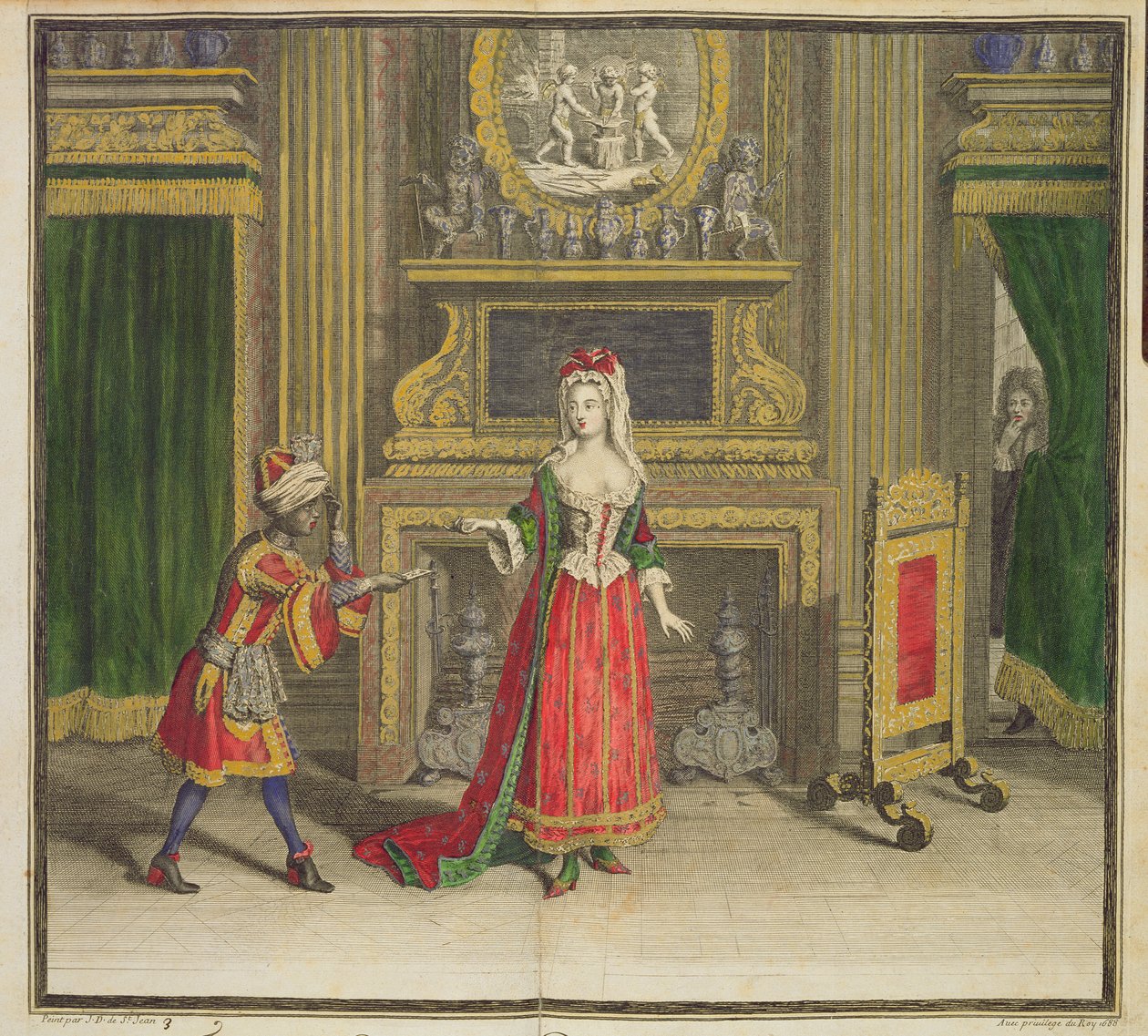 Yatak odasındaki bayan, c.1688-90