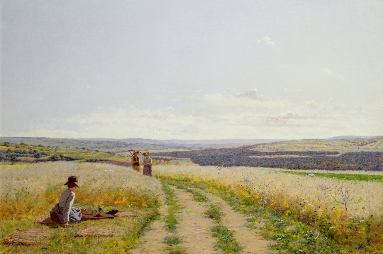 Tarlalardaki Kız by Jean F. Monchablon