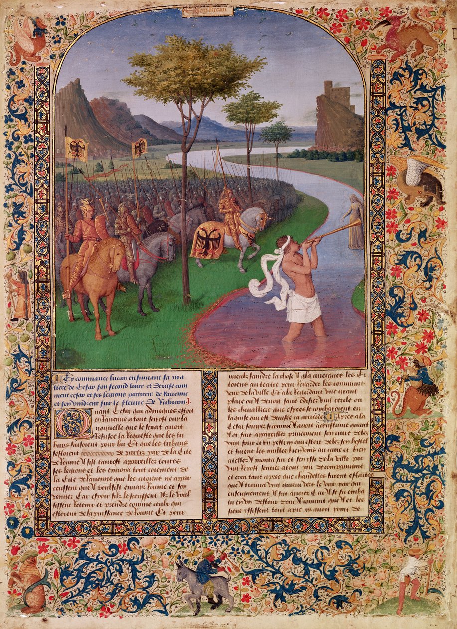 Julius Caesar (MÖ 100-44) Rubicon