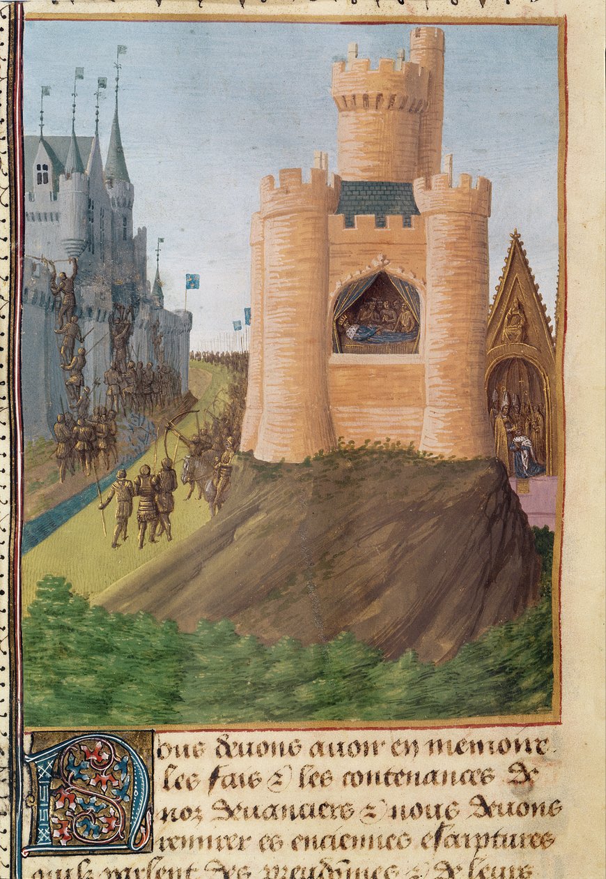 Ms Fr 6465 f.251 Fransa Kralı VIII.Louis